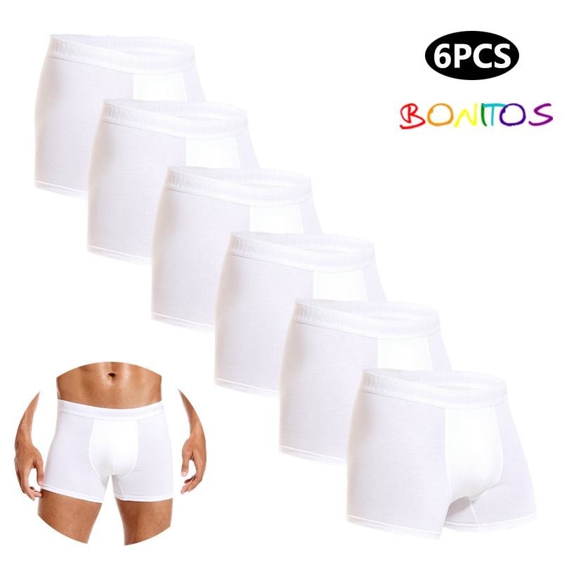 Multi Pack Underwear - Трусы-боксеры мужские из хлопка, 6 шт./упаковка