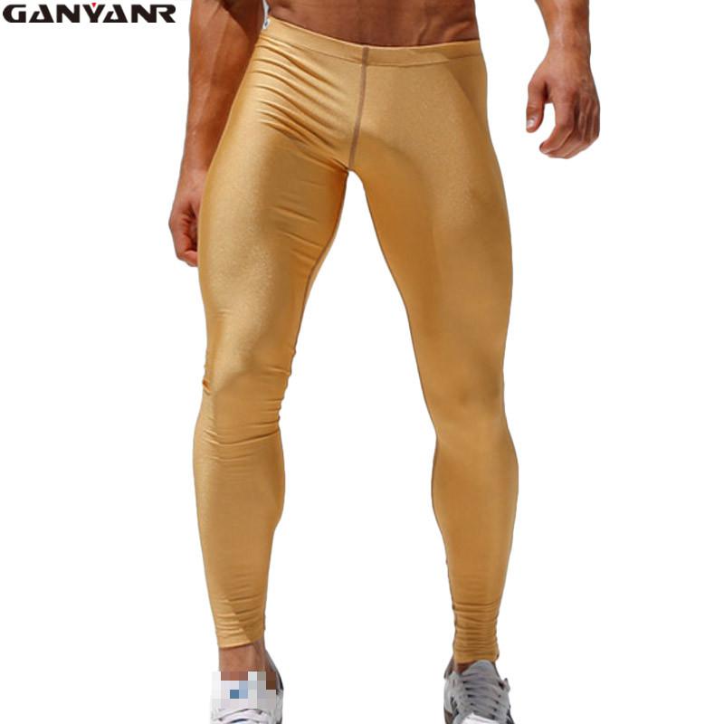 Compression Long Pant - Мужские компрессионные штаны GANYANR, длинные быстросохнущие