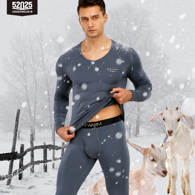 Thermal Long John - 52025 Мужское термобелье с кашемиром –