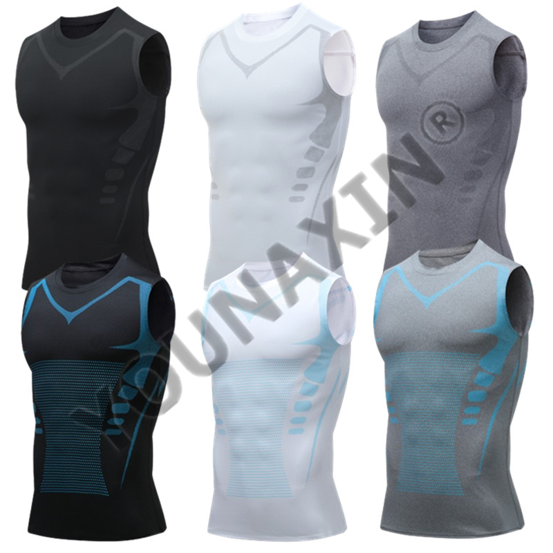 Base Layer Top - Комплект из 3 мужских спортивных майок-безрукавок:
