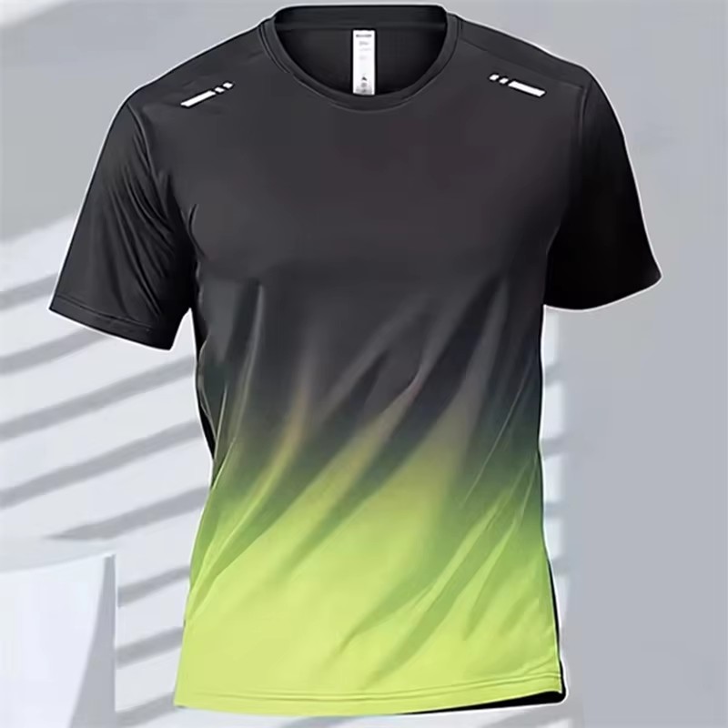 T Shirt Tight Fit - Мужские быстросохнущие футболки CHRLCK для бега,