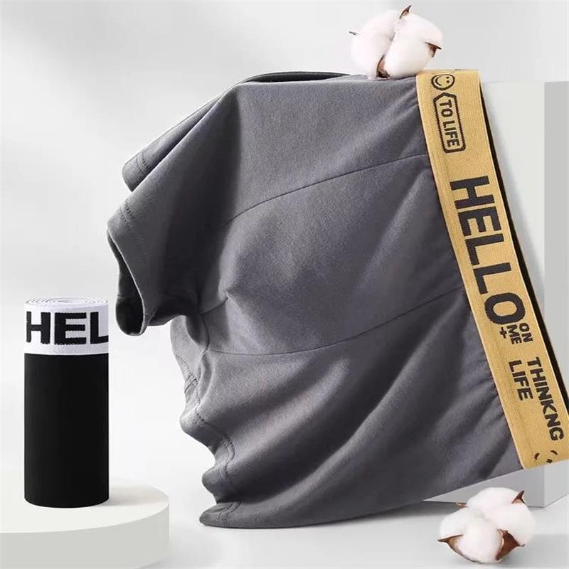 10 шт./мужское нижнее белье, м – обзор и цена Boxer Brief Pack Cotton