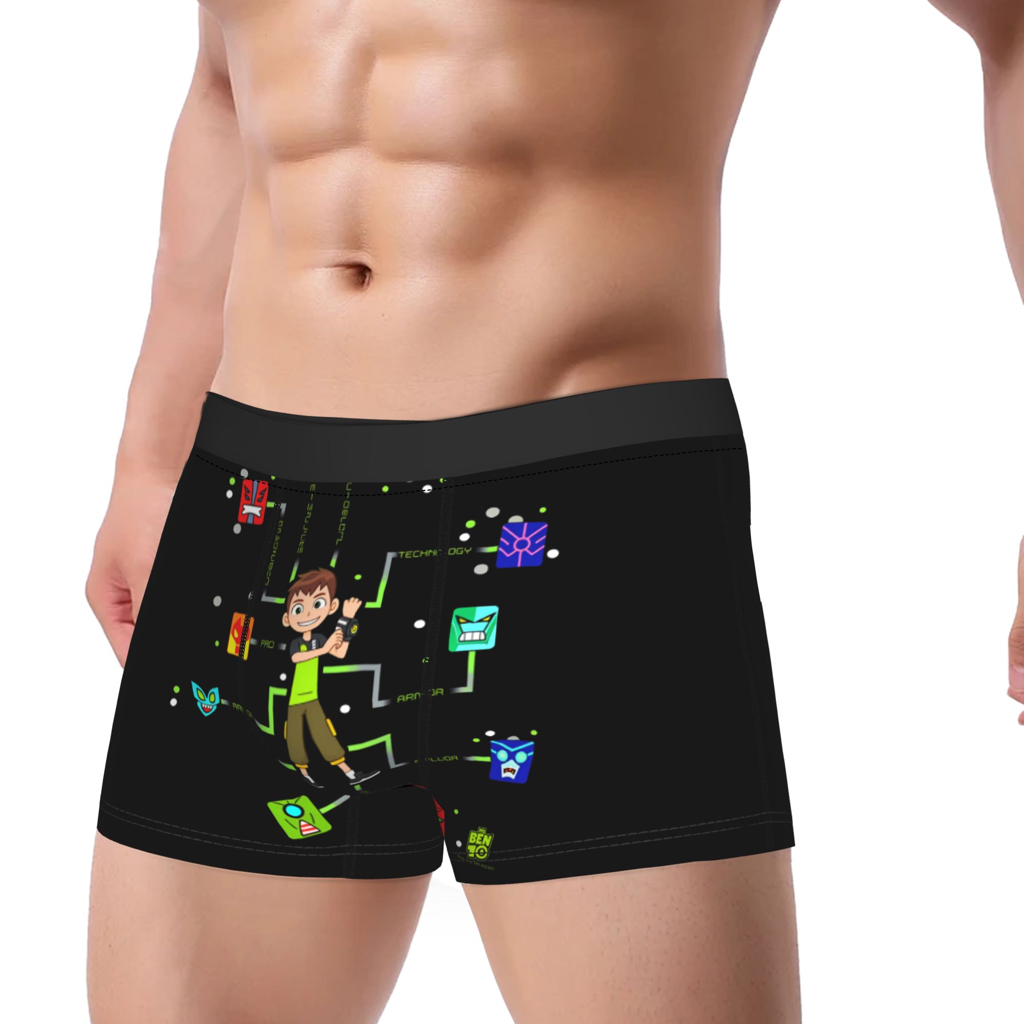 Мужские трусы-боксеры Ben 10 A – обзор и цена Trunk Breathable Men