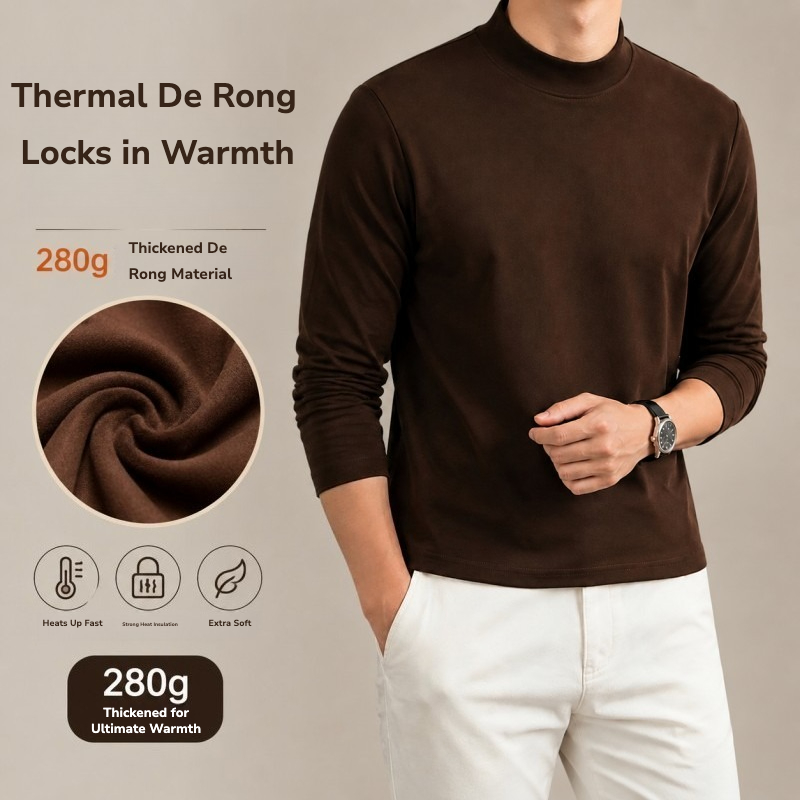 Мужской термолонгслив De Rong  – обзор и цена Base Layer Top