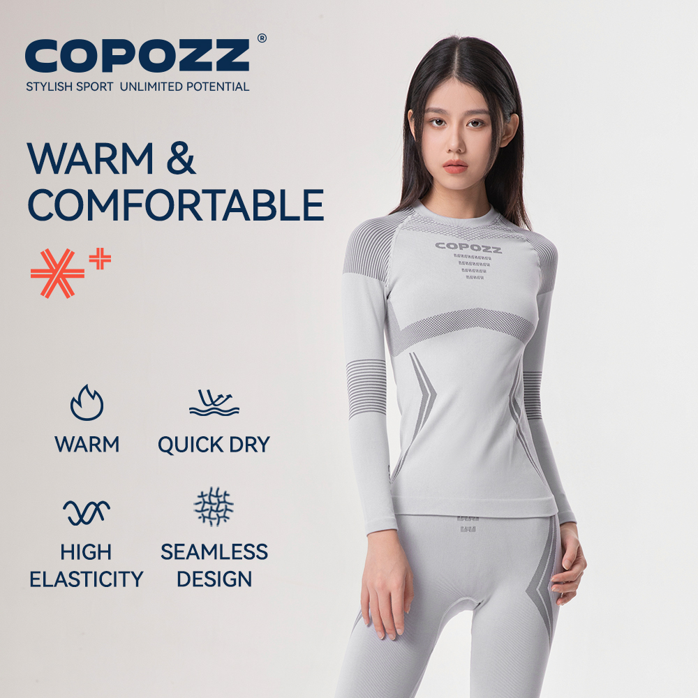 COPOZZ зимние лыжные комплекты – обзор и цена Quick Dry Underwear