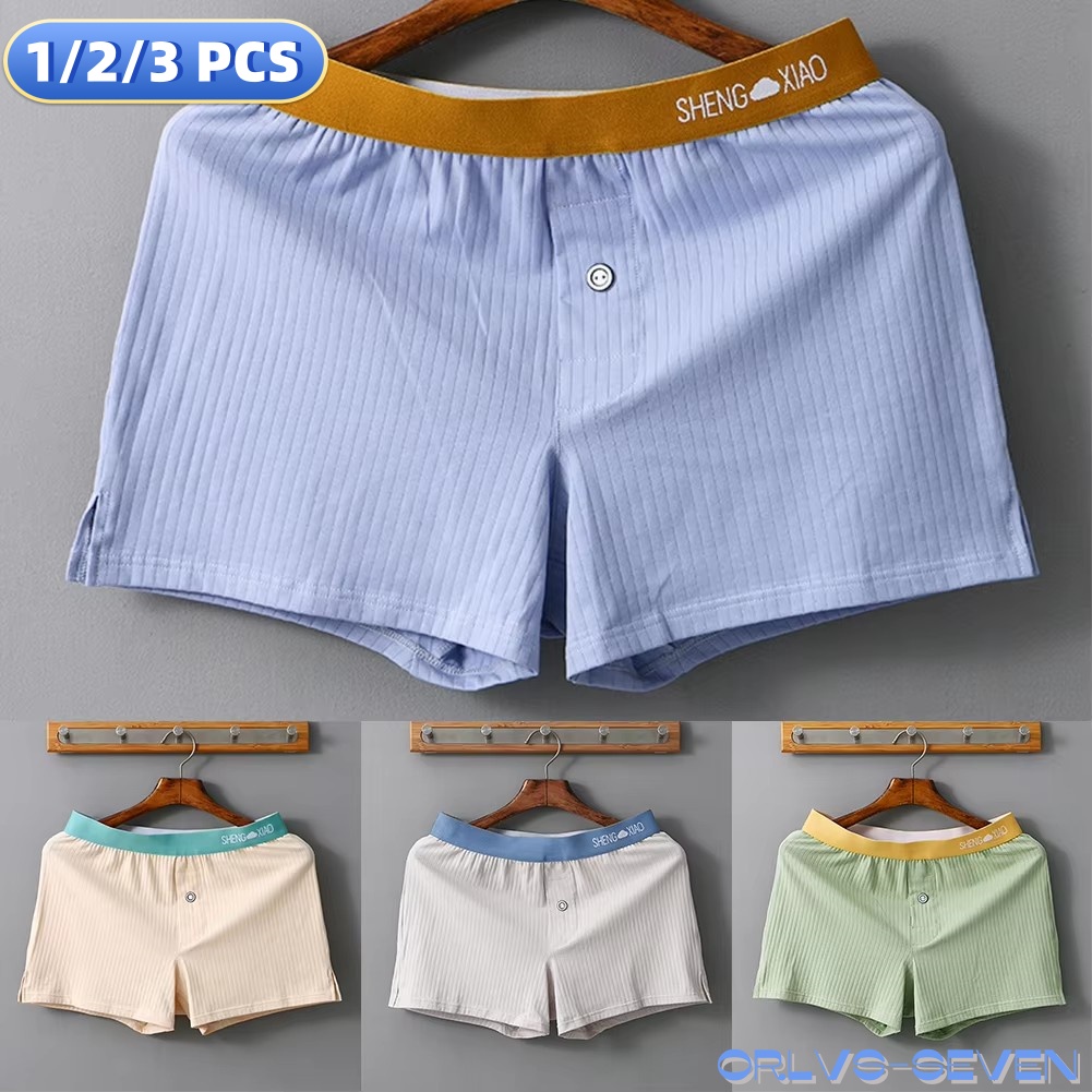 1/2/3 шт., мужские хлопковые т – обзор и цена Boxer Brief Pack Cotton